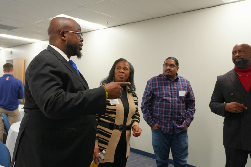 Group discussion taking place.