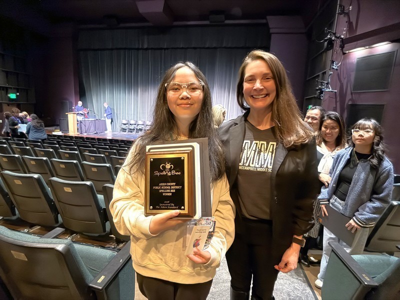 spelling bee winner and guardian
