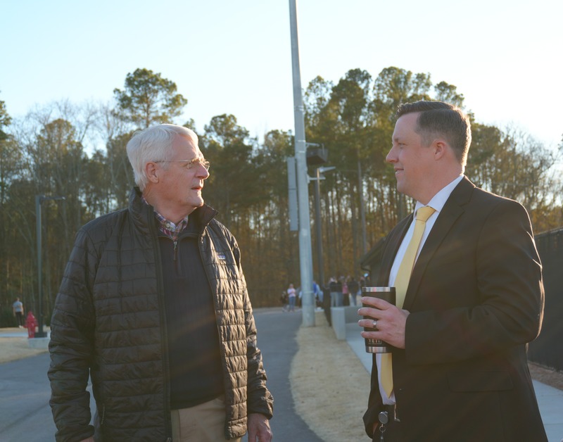 Casey Rodgers and former principal