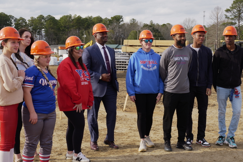 Dr. Murphy with community