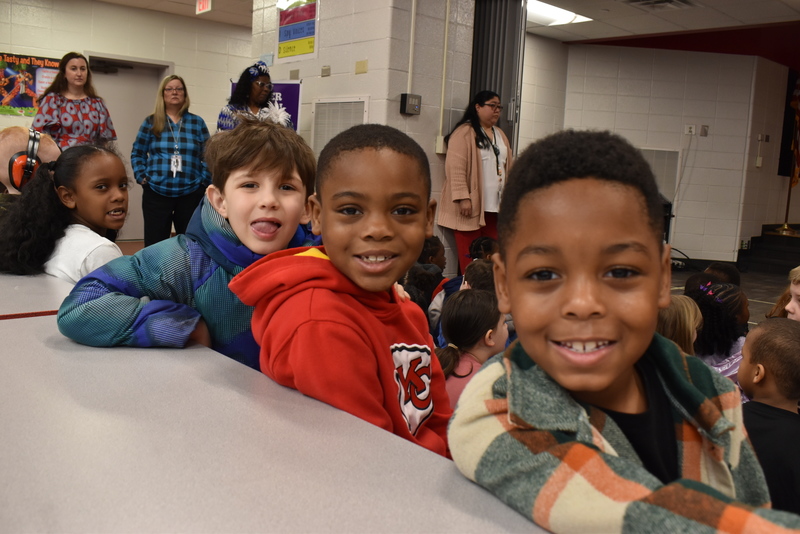 Students in audience.