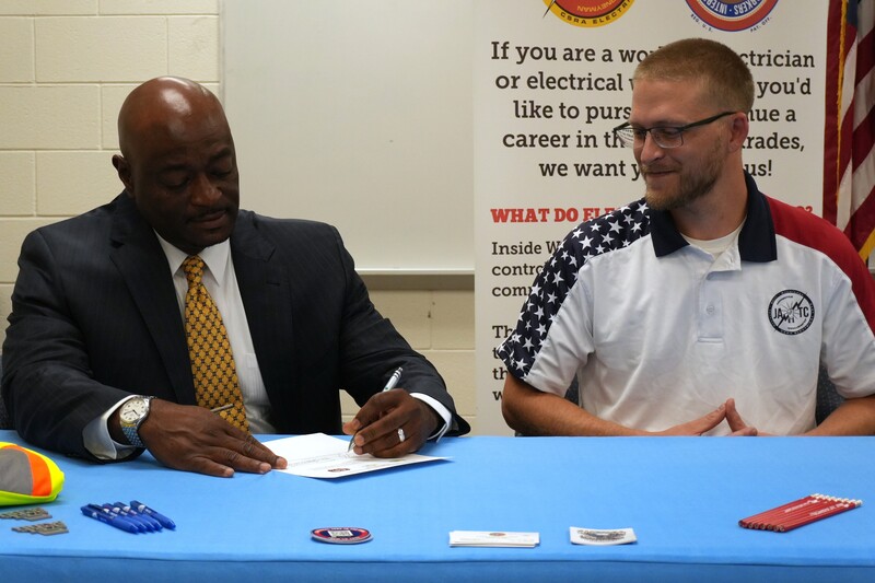 The MOU signing provides a pathway to trades.