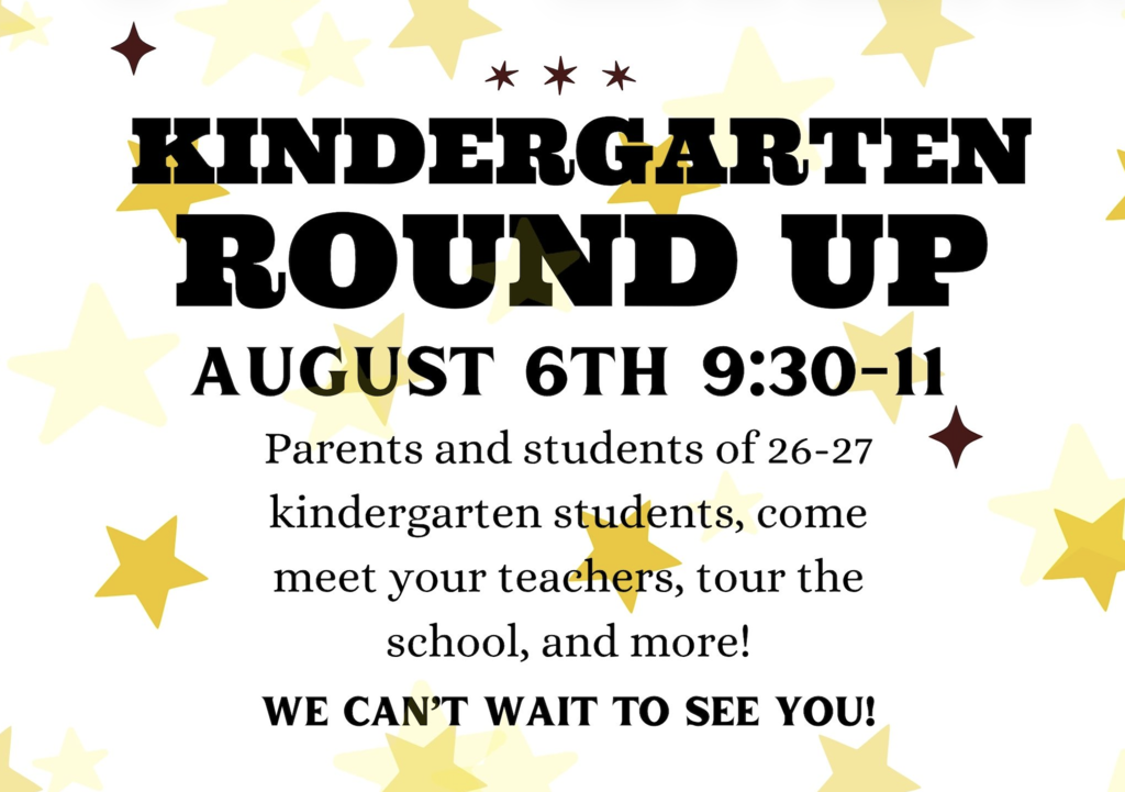 Kindergarten round up