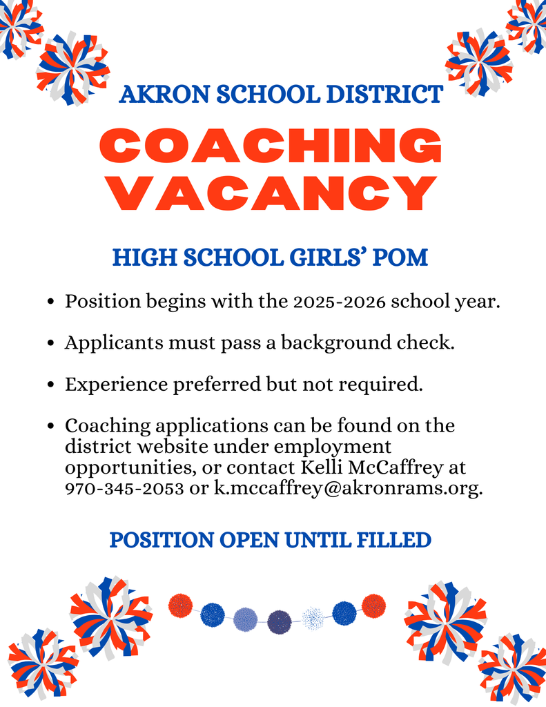 Pom coach wanted