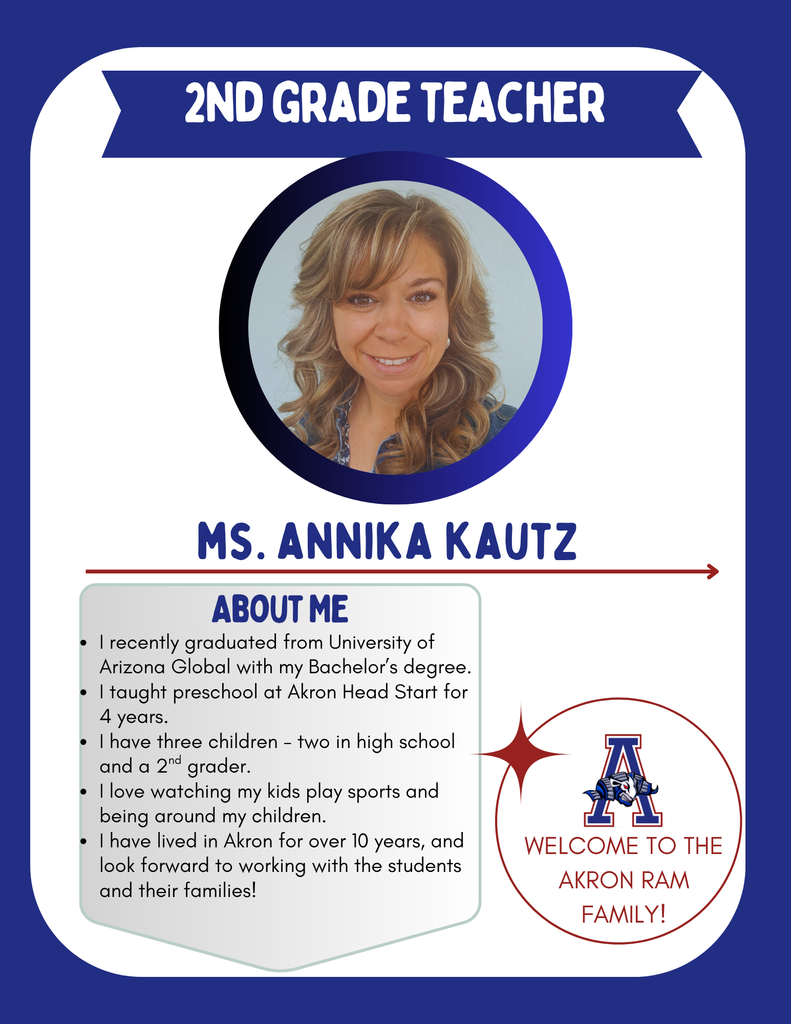 Annika Kautz new 2nd grade teacher