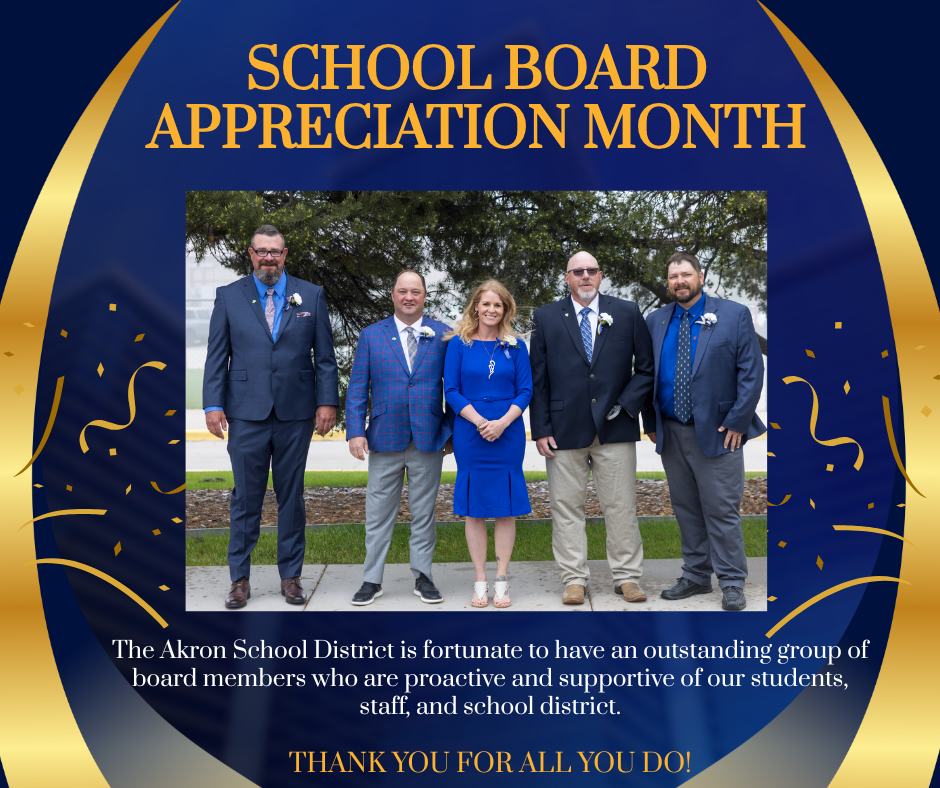 School board appreciation month
