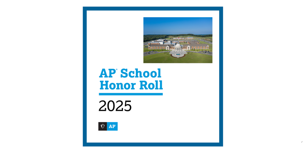 AP School Honor Roll 2025 graphic