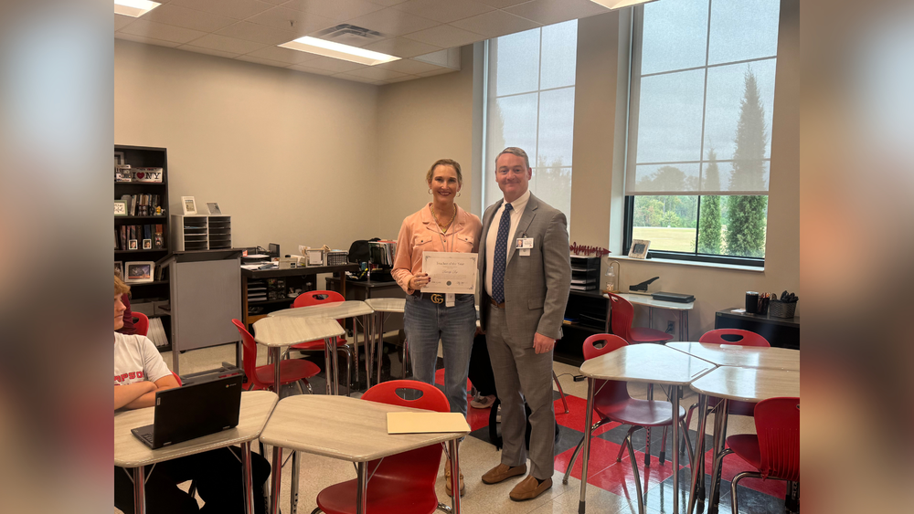 Ms. Boy Wins Teacher of the Year