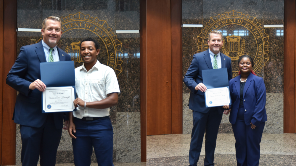 Warriors Participate in FBI Teen Academy