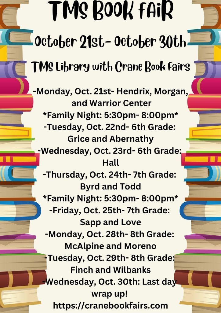 book fair flyer