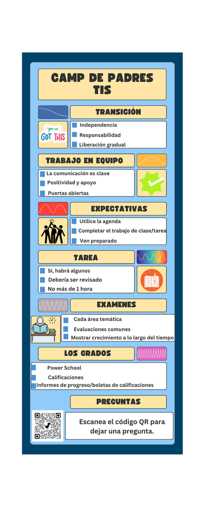 4th Grade Parent Camp