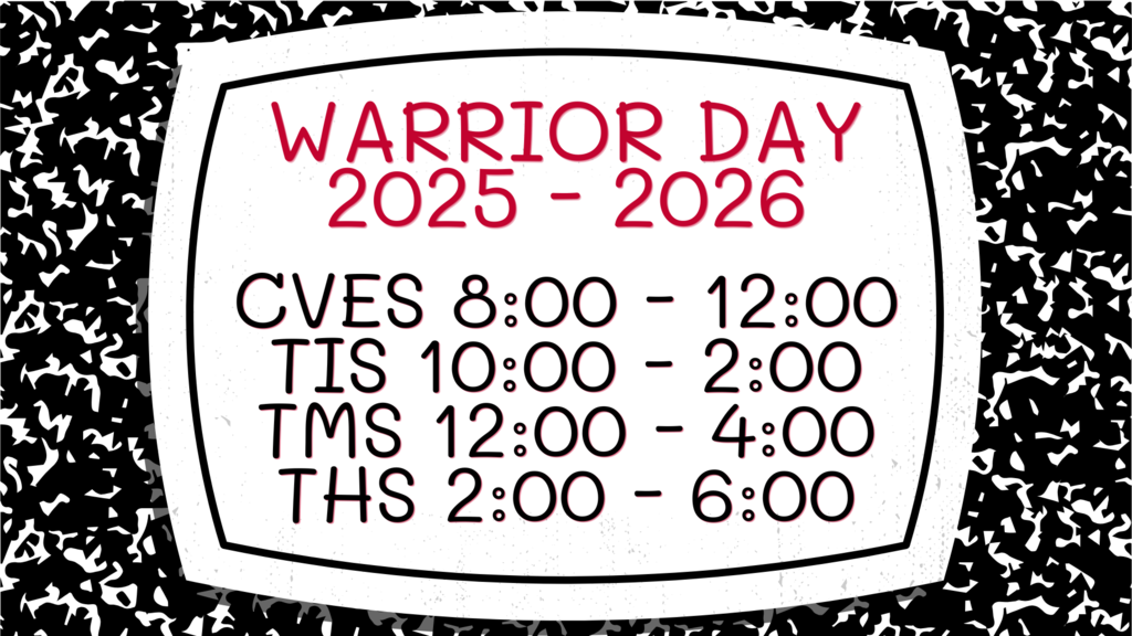 Warrior Day times
