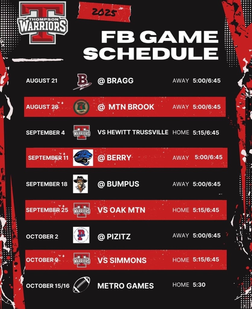 football schedule