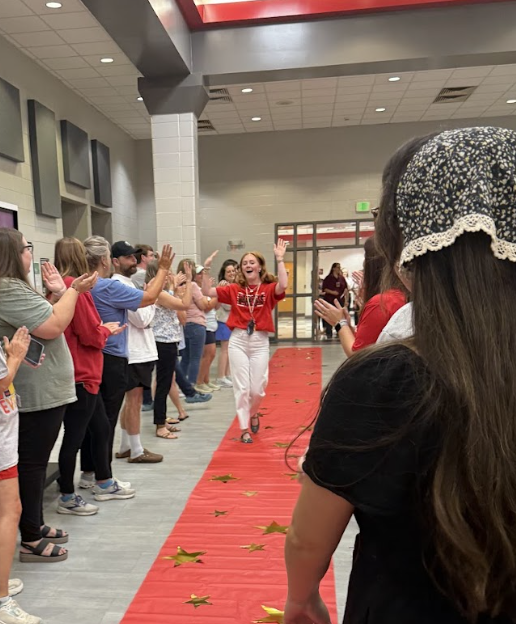 Red carpet welcome