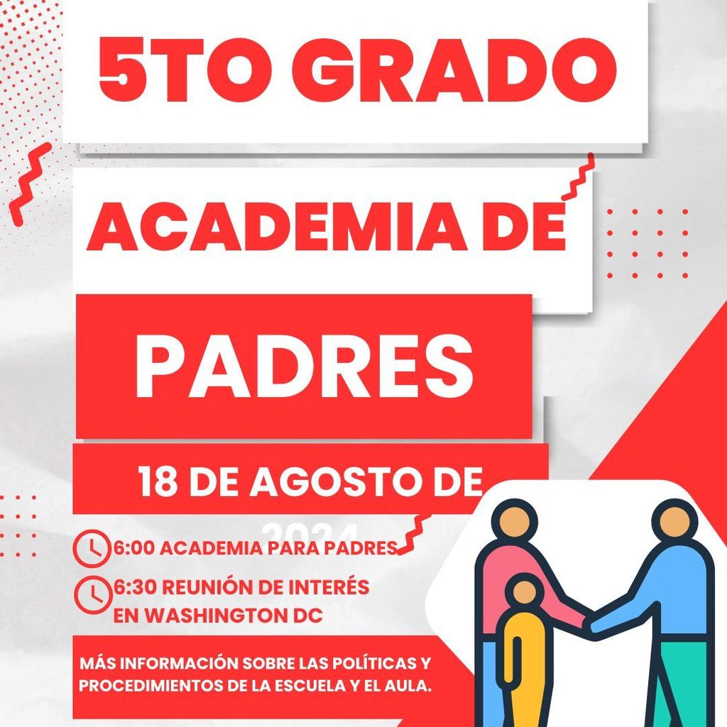 5th Grade Parent Academy-Spanish