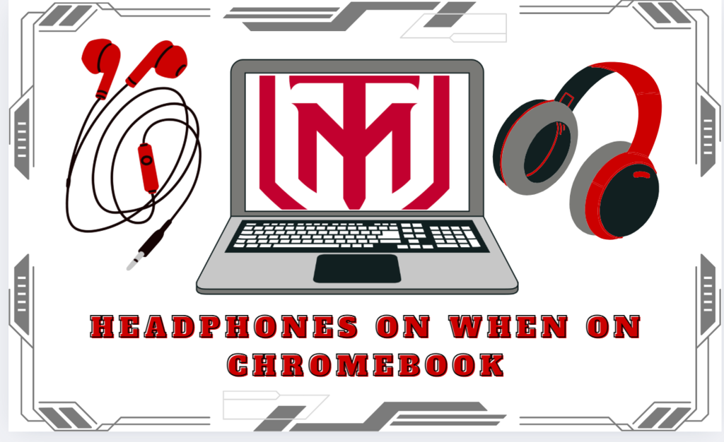chromebook with ear buds