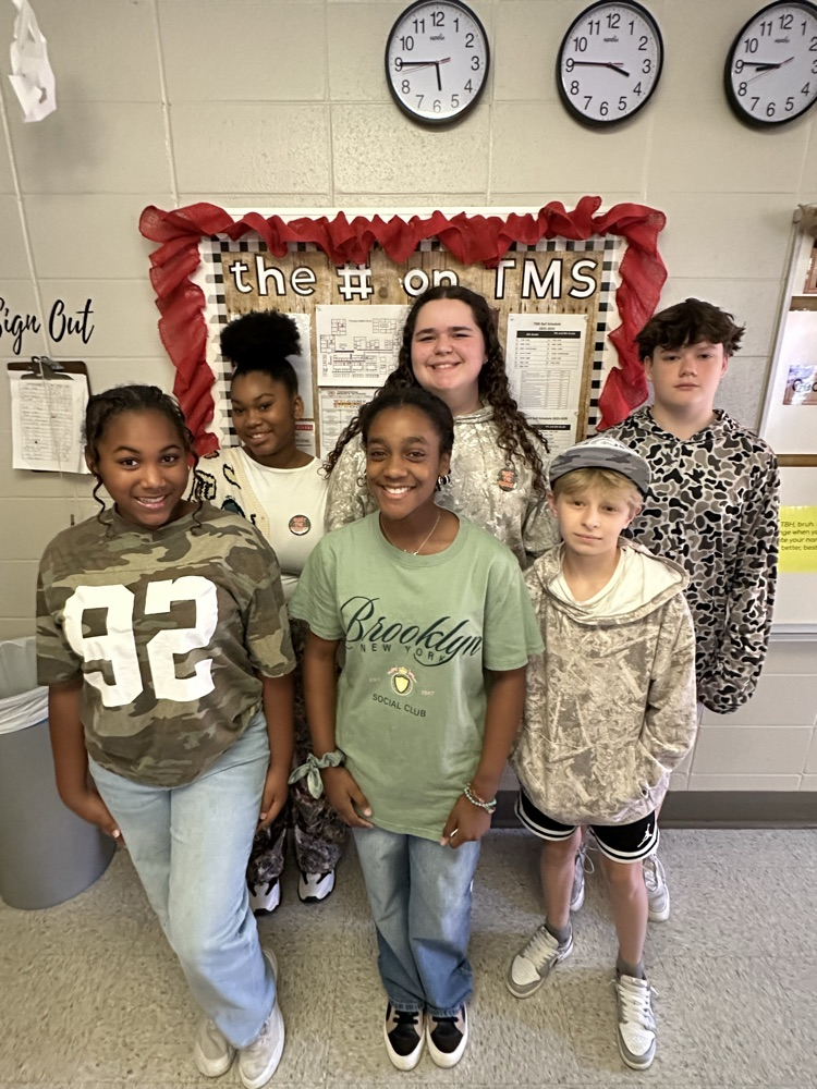 students in camo