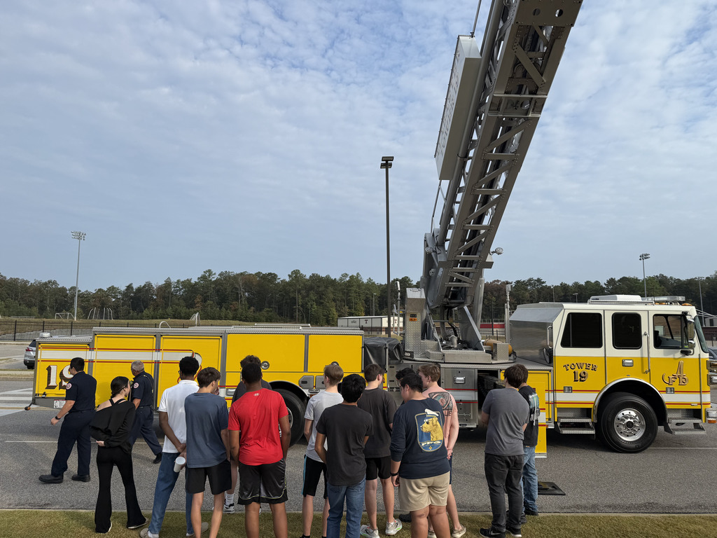 Alabaster Fire Department Visits THS