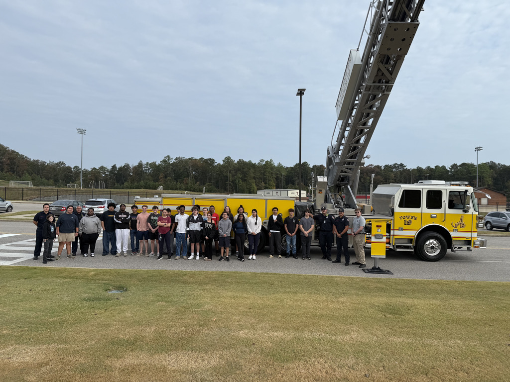 Alabaster Fire Department Visits THS