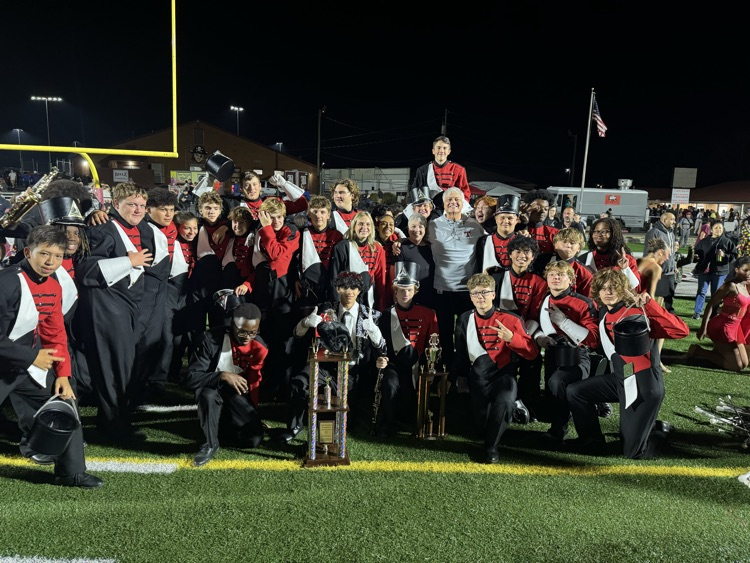 band with trophy 