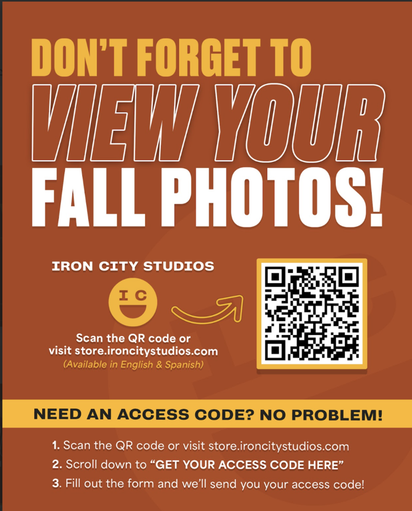 fall photos qr code