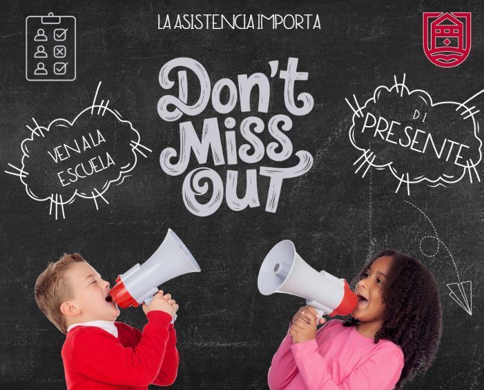 Come to School Reminder Spanish