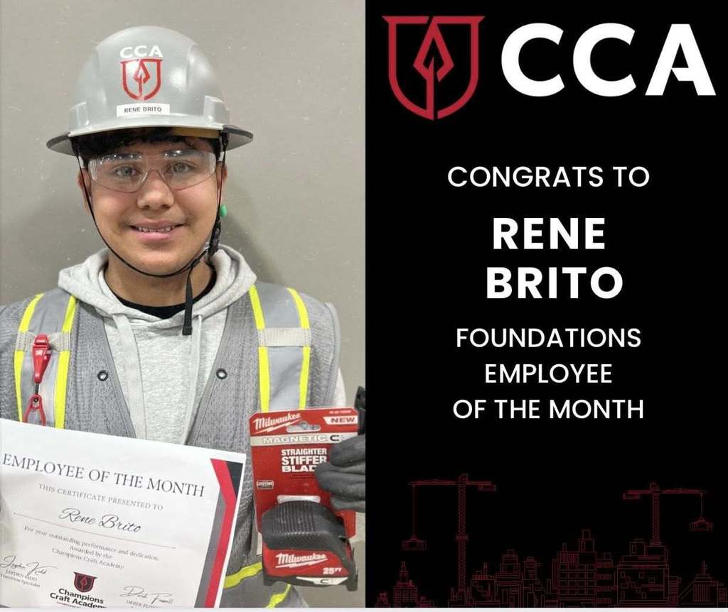 cca employee of the month