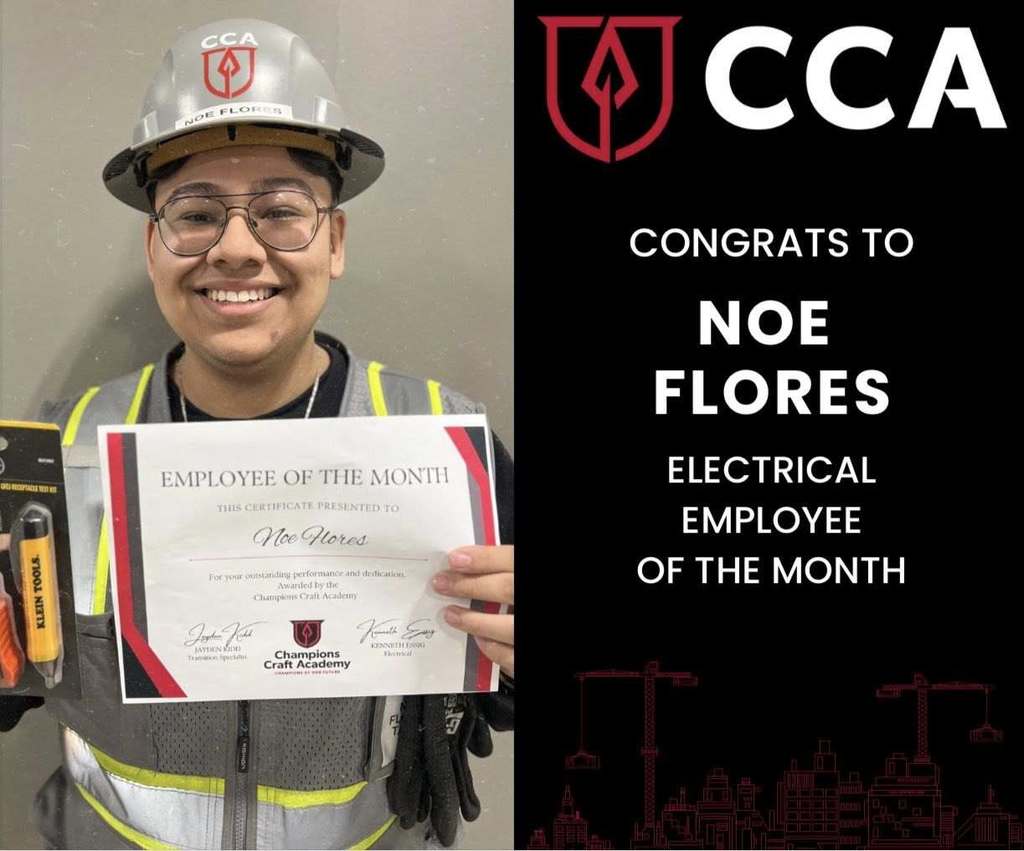 cca employee of the month