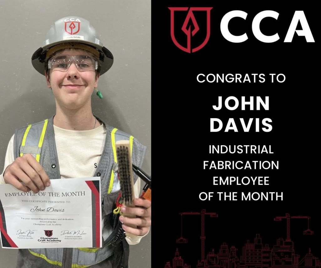 cca employee of the month