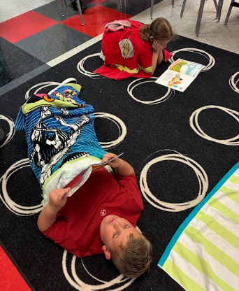 kids reading to themselves