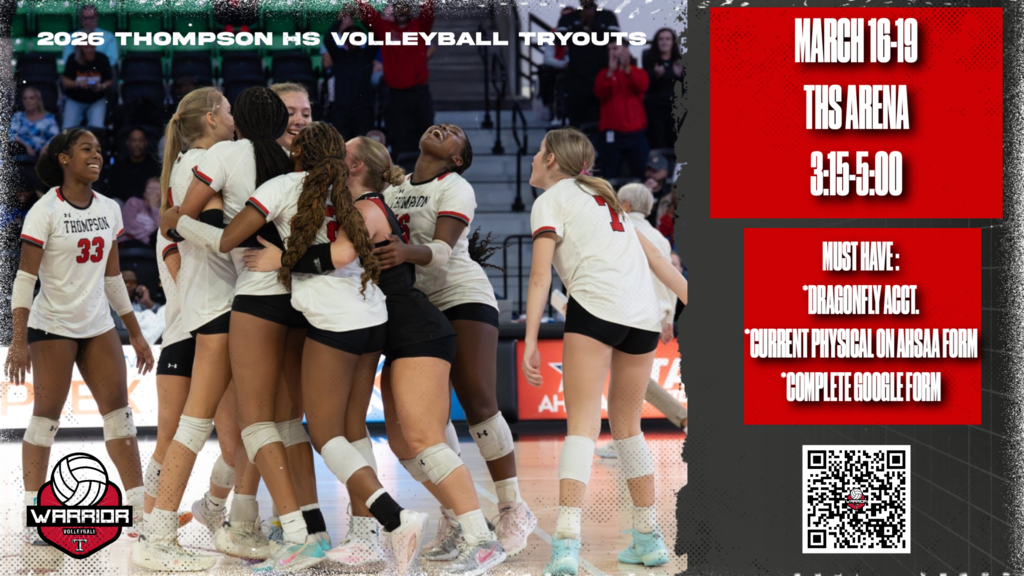 Thompson High School VB Tryouts
