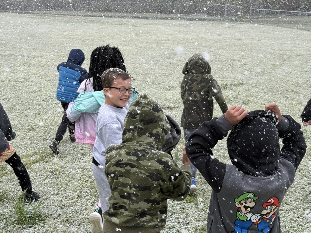 kids playing in snow