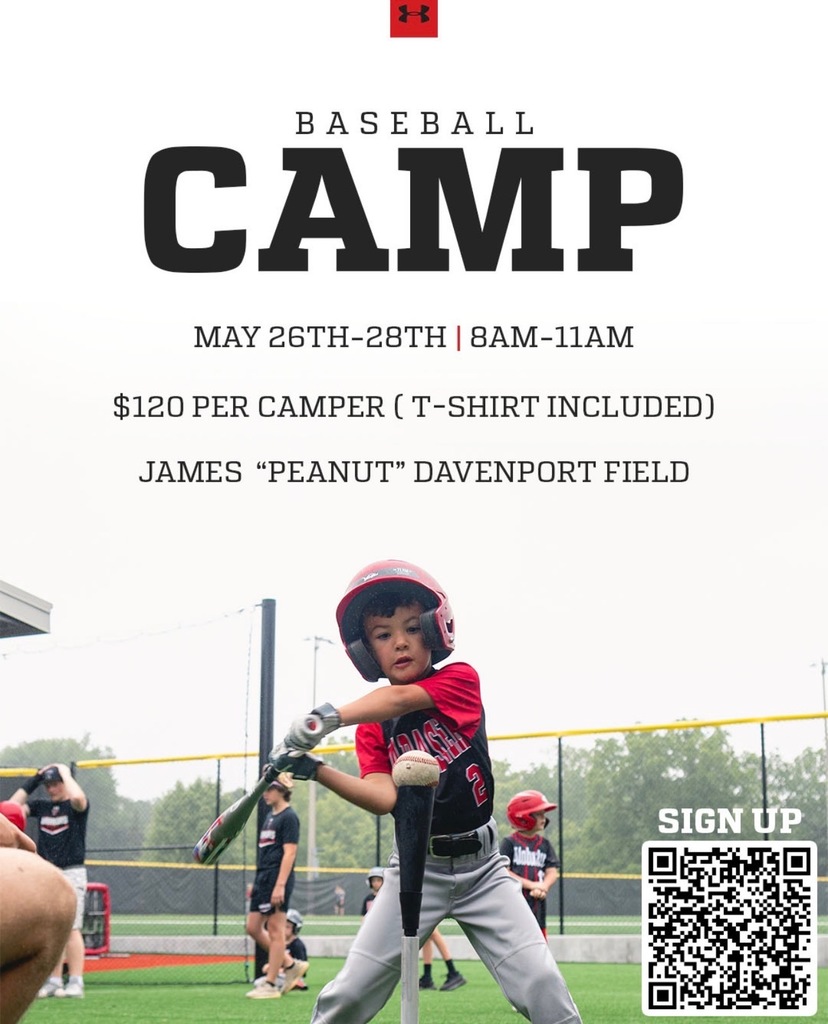 baseball camp flyer