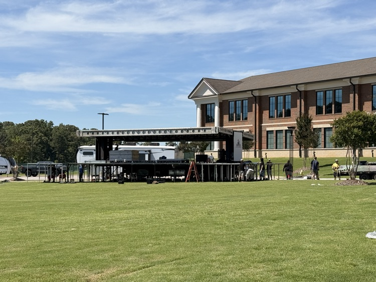 Preparations for Alabaster CityFest