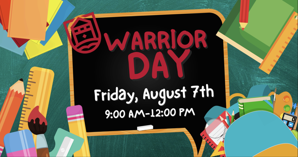warrior day 9-12 8/7/26