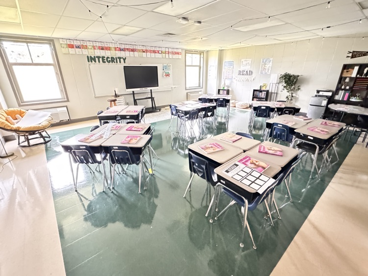 clean empty classroom