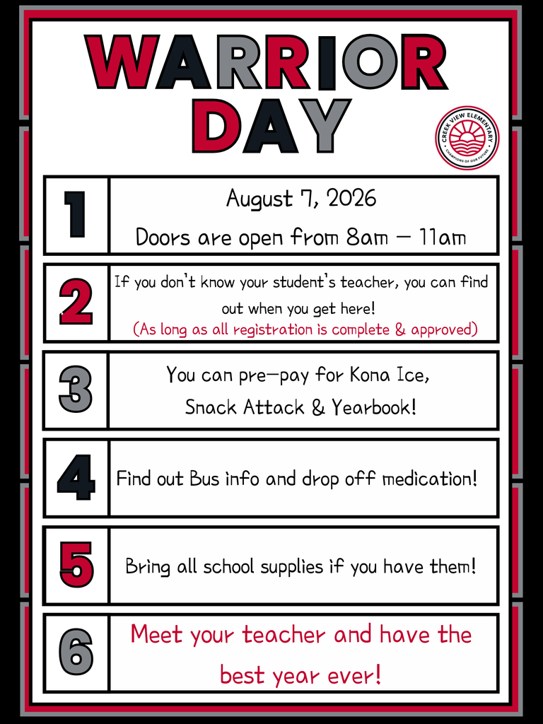 warrior day info