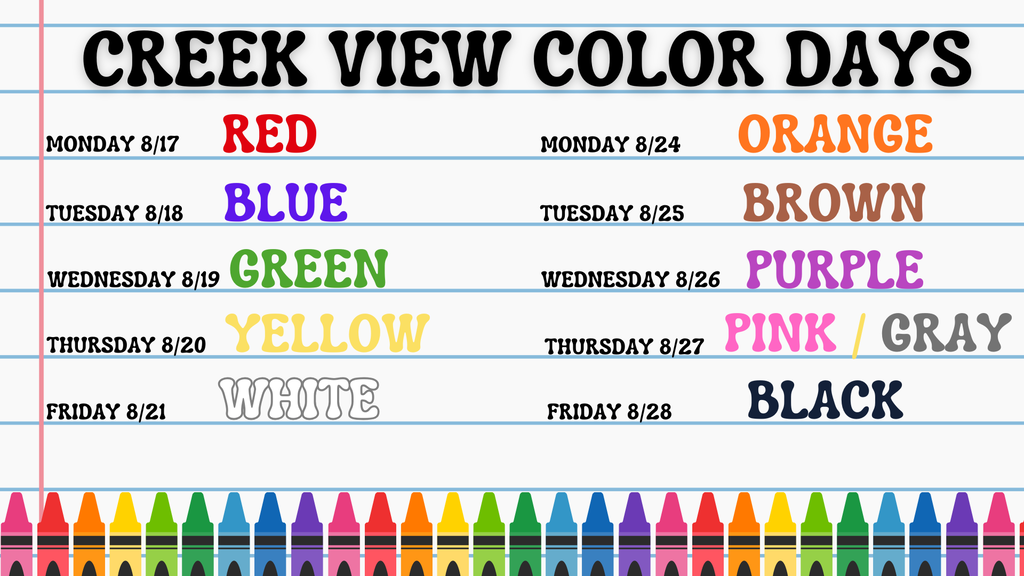 color days