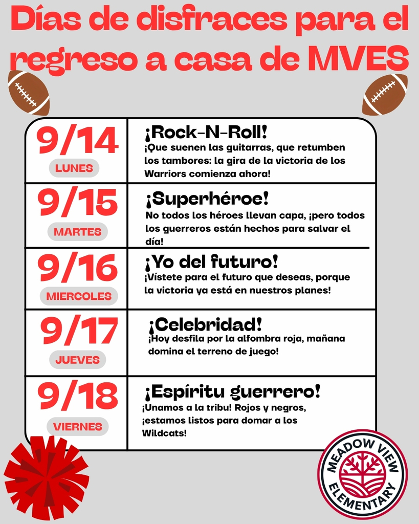 homecoming dress up days