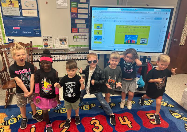 kids in classroom