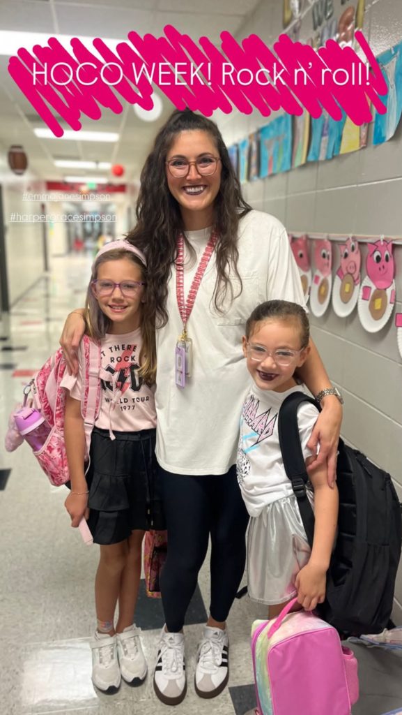 woman with 2 girls