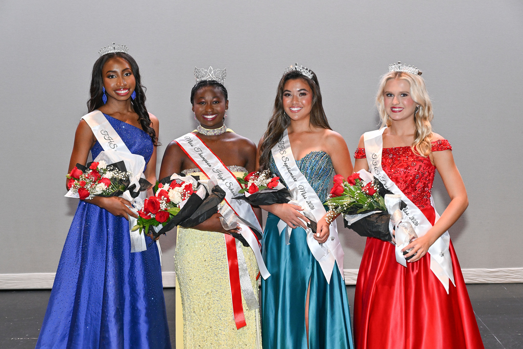 FOUR PAGEANT CONTESTANTS