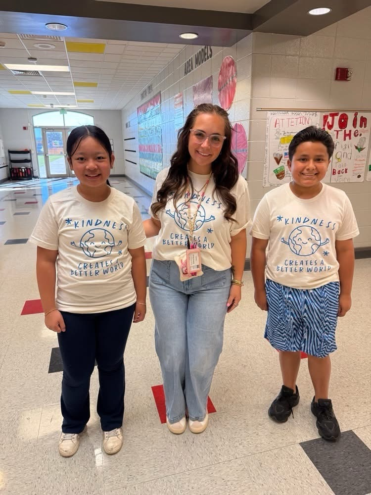 Students teacher and two student