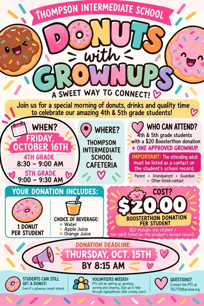 donuts with grownups 