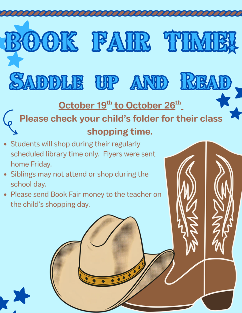 Book Fair - October 19th through 26th