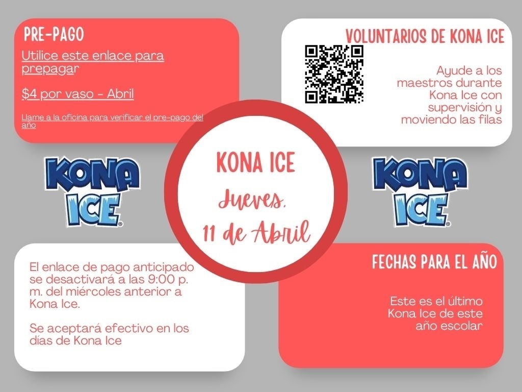 Kona Ice flyer