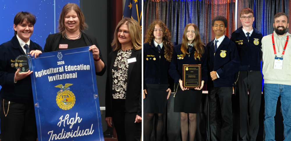 Santa Fe High School FFA winners