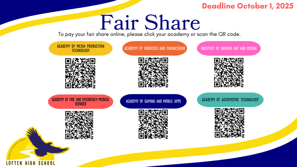 Fair Share Links & QR codes