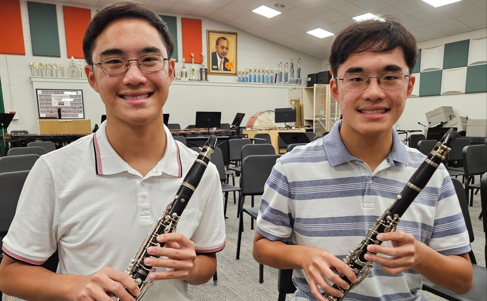 EHS clarinetists