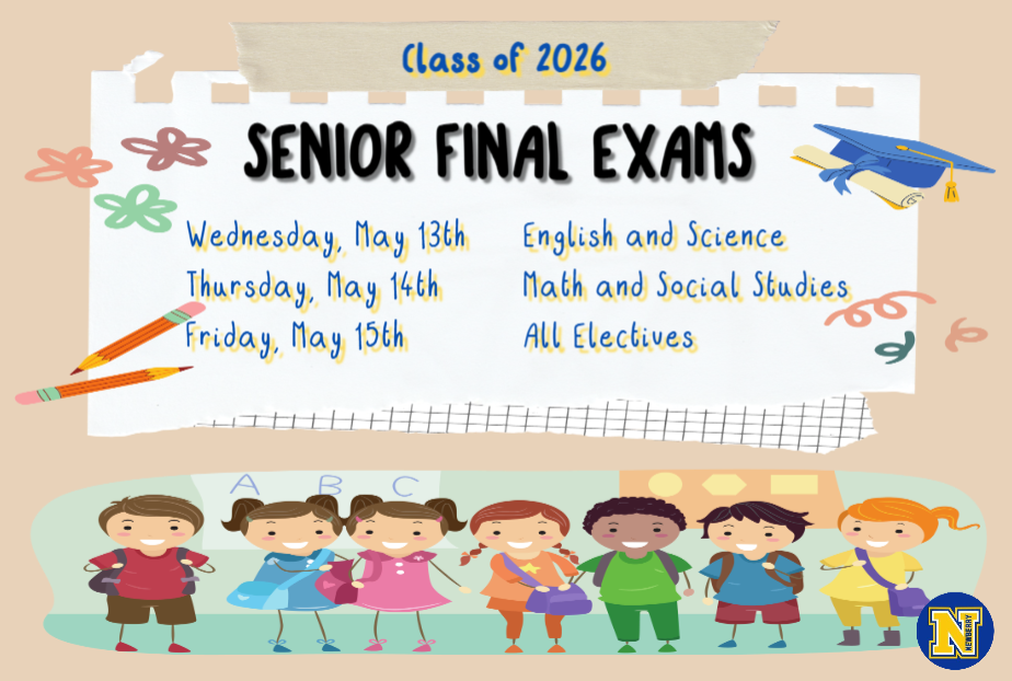 Senior Final Exam schedule